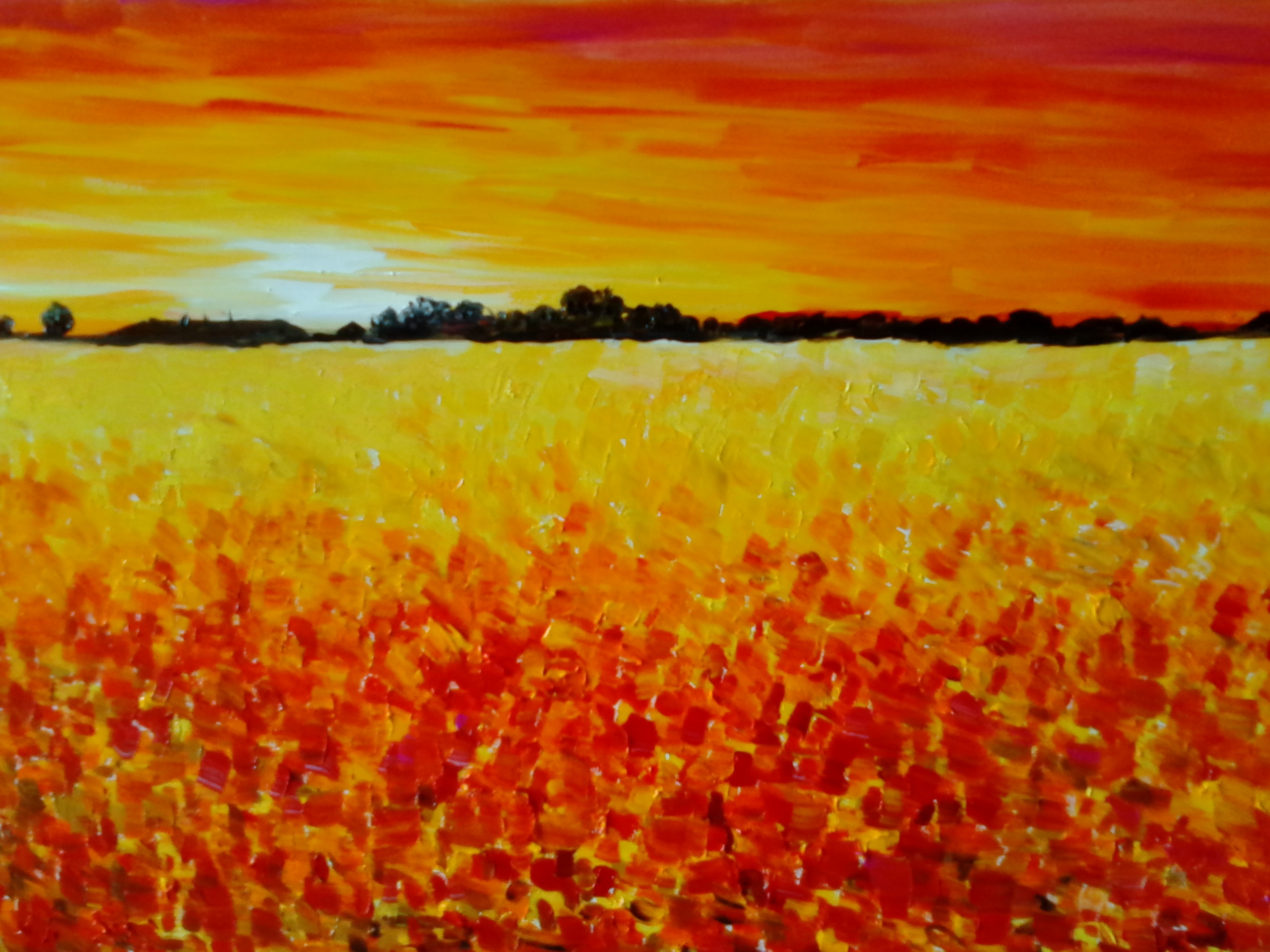 Jean paul золотые. Пейзаж в оранжевых тонах. Желто-оранжевая живопись. Желтый пейзаж. Закат в поле живопись.