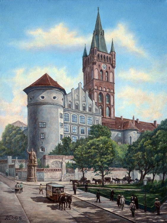 Картина маслом Замок Кёнигсберг