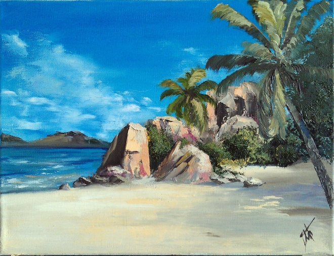 Картина Пляж