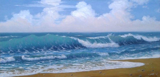 Картина Морские волны