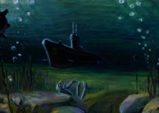 Картина маслом Подводная война