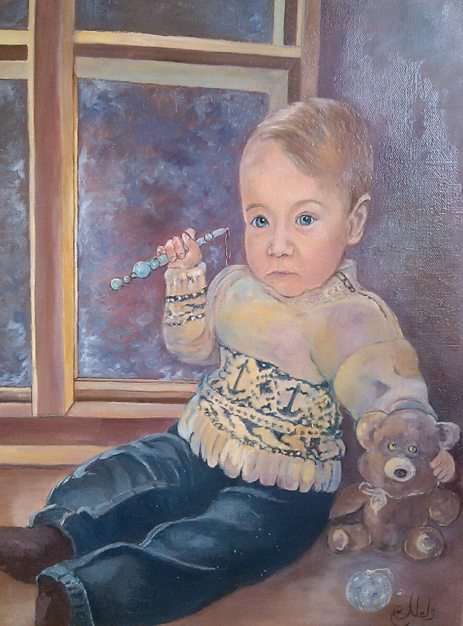 Картина маслом Портрет мальчика