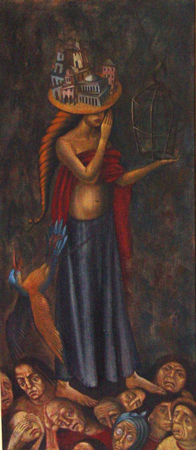 Картина два ангела(диптих)