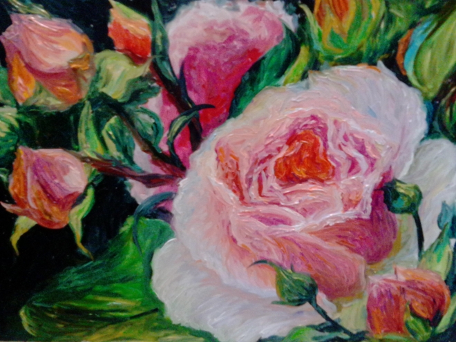 Картина Розовая роза