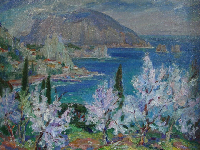 Картина Весна в Крыму