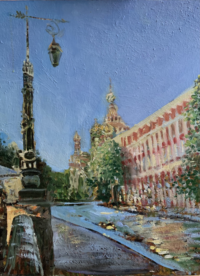 Картина маслом Санкт-Петербург