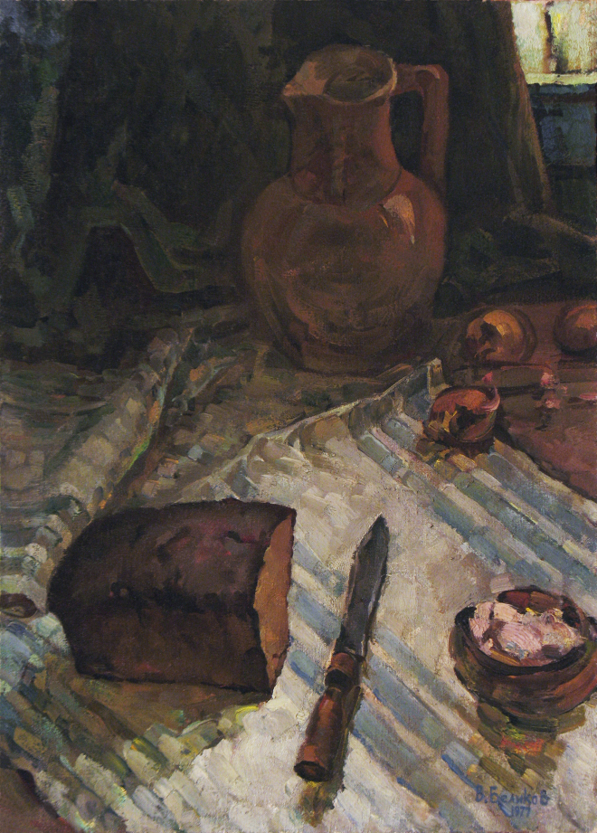 Картина маслом на холсте Кухонный натюрморт