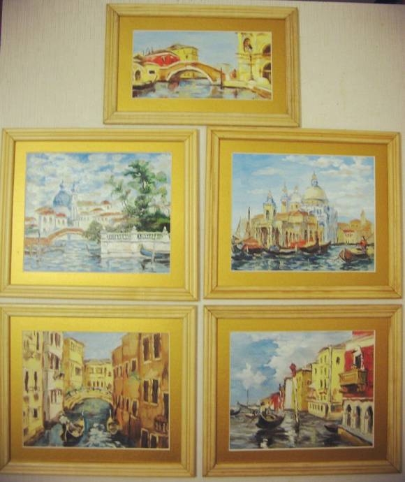 Картина маслом Этюды: Венеция