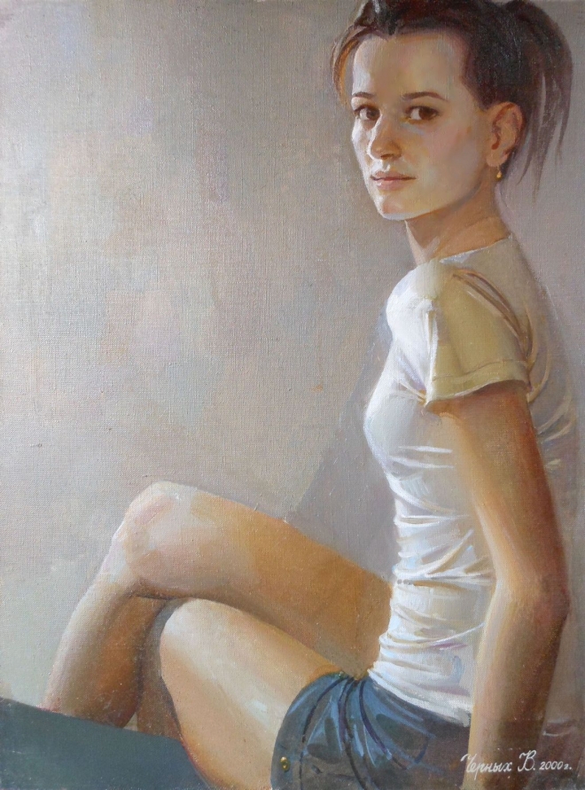 Картина маслом на холсте "Автопортрет"  ("Selfportrait")