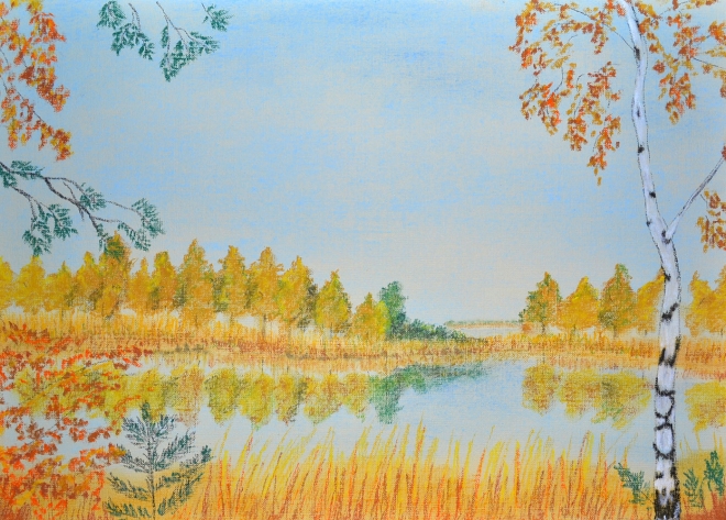 Картина Золотая осень