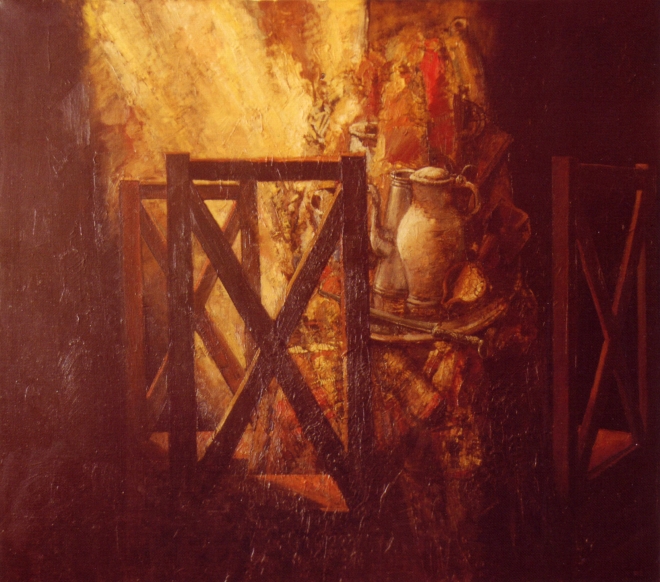 Картина маслом Натюрморт со стулями