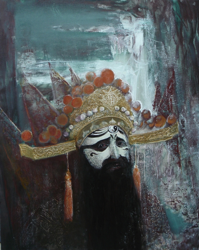 Картина призрак пекинской оперы 2шт