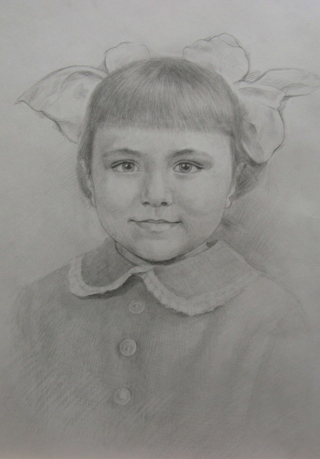 Картина Детский портрет