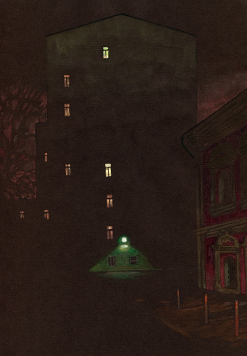 Картина Сверчков переулок