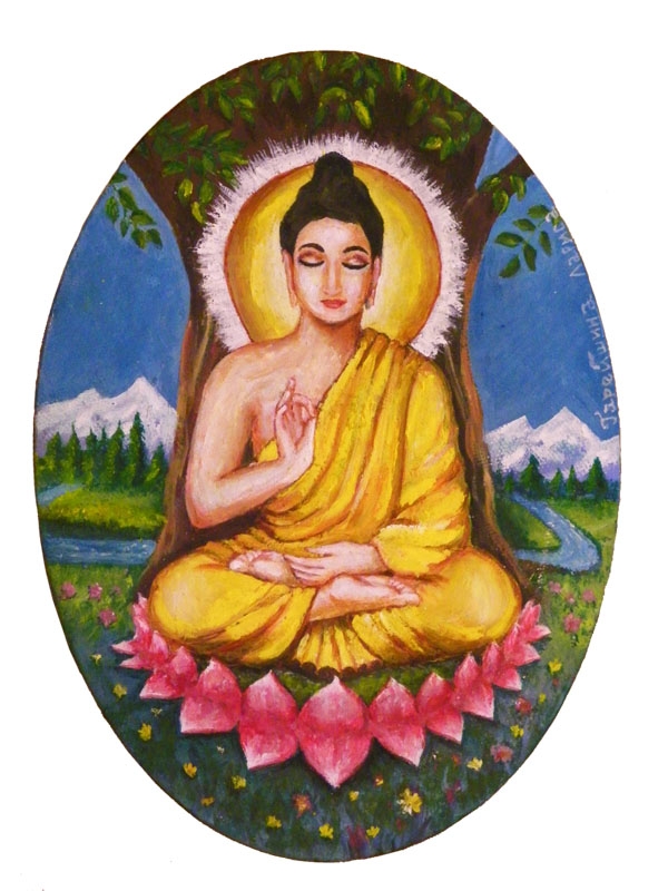 Картина на холсте Будда