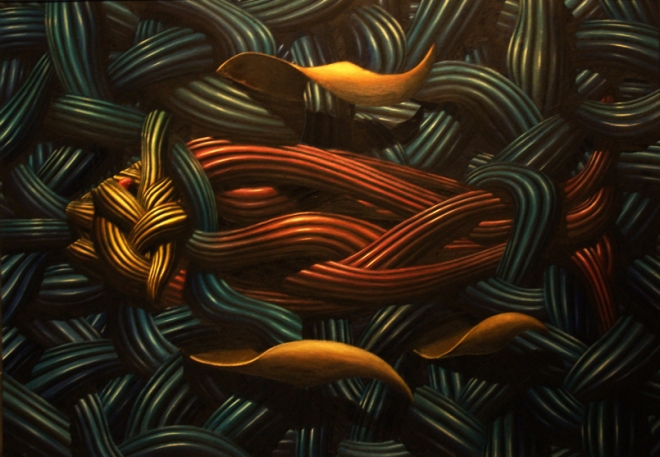 Картина маслом Рыба