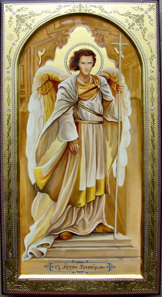 Картина маслом Ангел Хранитель