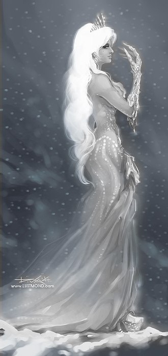 Картина Зима - Снежная Королева
