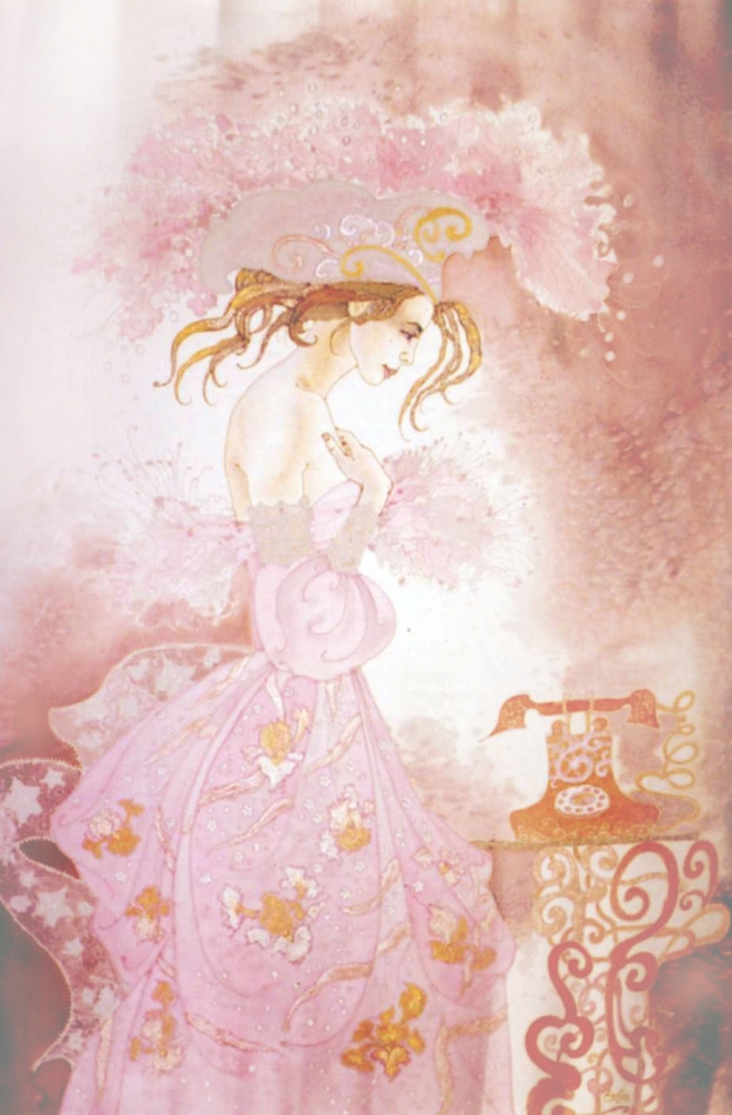 Картина Дама в розовом