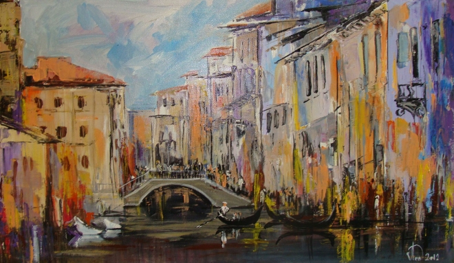 Картина на холсте Венеция