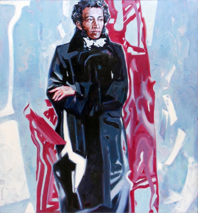 Картина маслом Пушкин