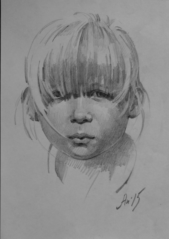 Картина Портрет девочки