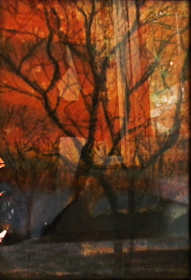 Картина Закат за окном